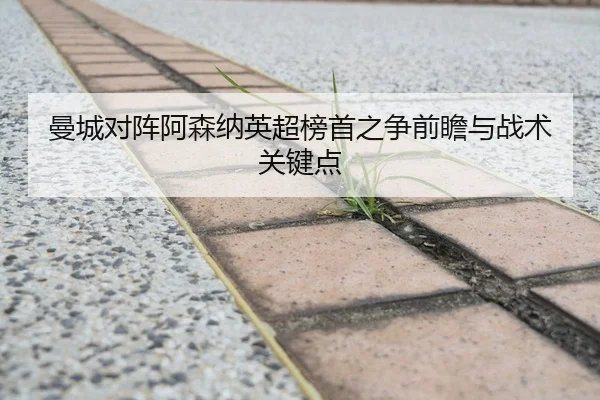 曼城对阵阿森纳英超榜首之争前瞻与战术关键点 | s16jingcai